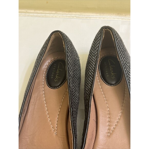 Womens Clark Artisan Slip On Size 9M Upper Layer Wool blend - Picture 2 of 8